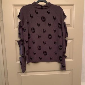 Skull cashmere sweater
